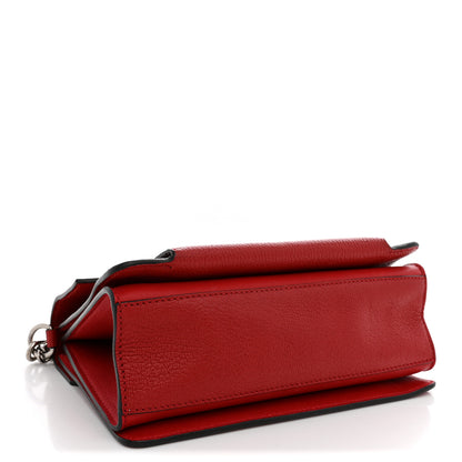 Givenchy Goatskin Small GV3 Shoulder Bag Bright Red 4 of 10