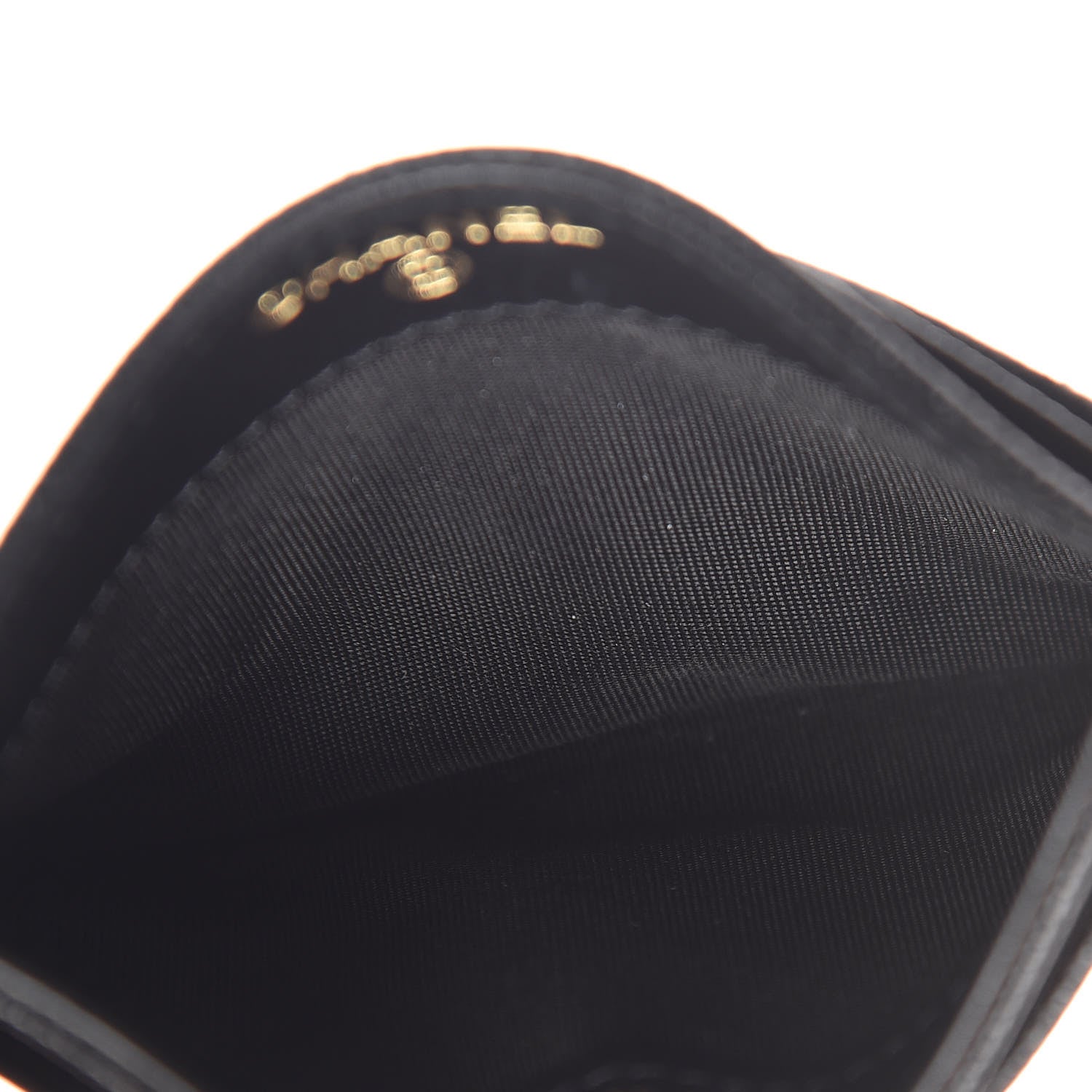 Chanel Caviar Quilted Boy Card Holder Black 5 of 9