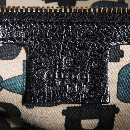 Gucci Monogram Jolicoeur Medium Tote Black 6 of 7