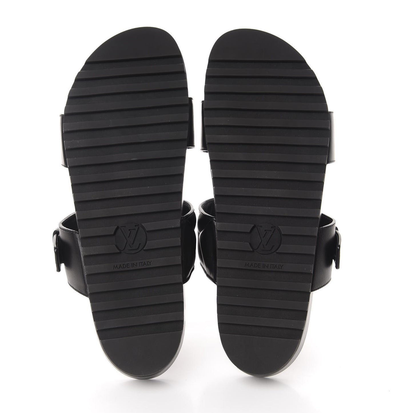 Calfskin New Wave Bom Dia Mule Sandals 41 Black