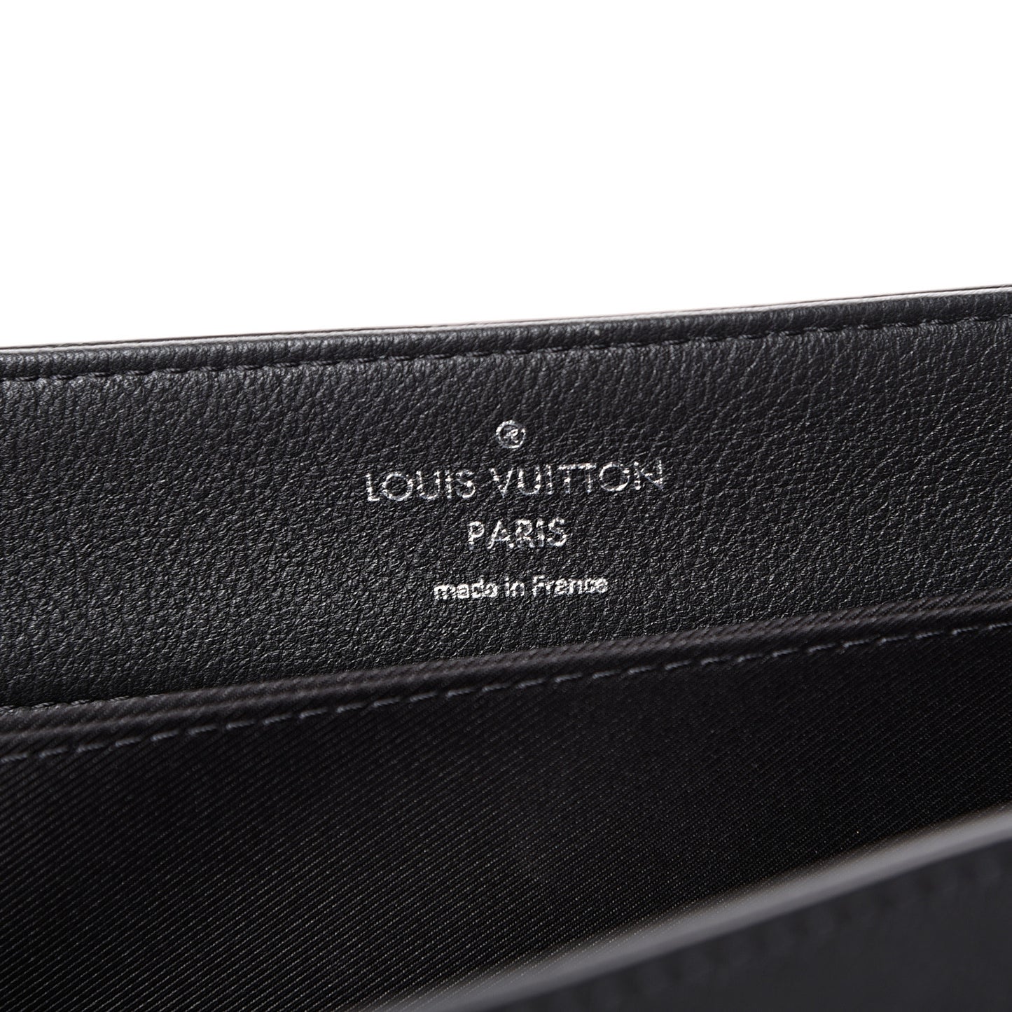 Calfskin Mechanical Flowers Lockme II Black White