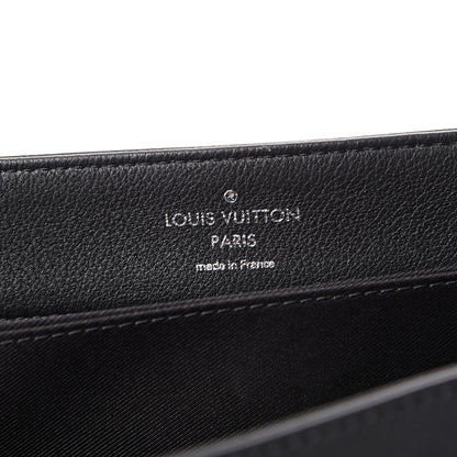 Louis Vuitton Calfskin Mechanical Flowers Lockme II Black White 5 of 11