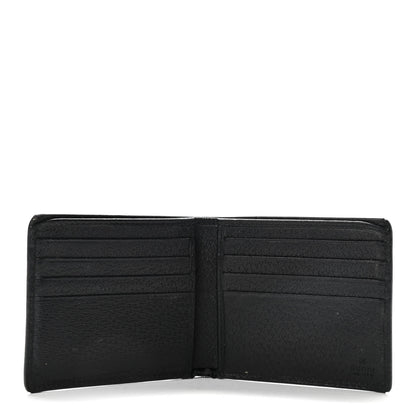 Gucci Calfskin Bee Bi-Fold Wallet Black 5 of 8