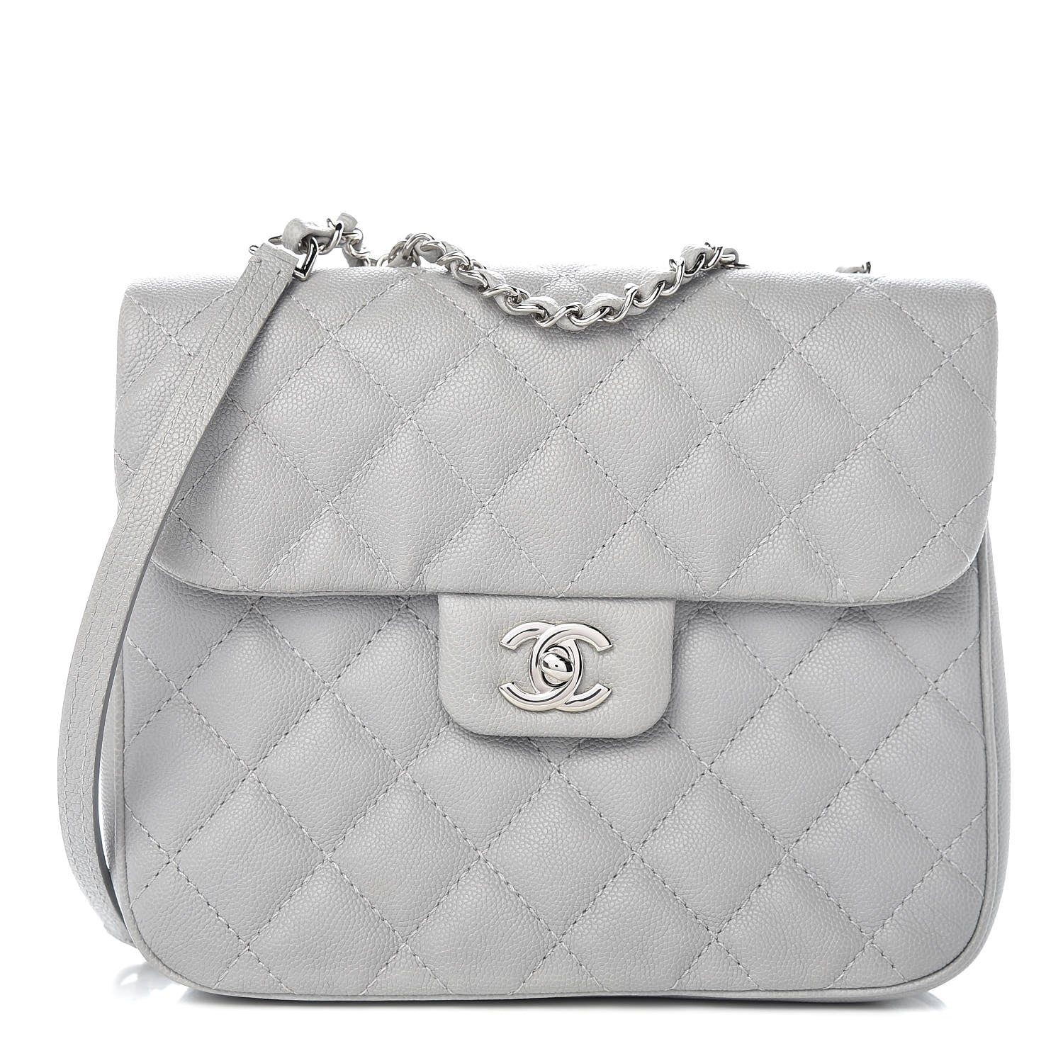 Chanel Caviar Quilted Medium Urban Companion Flap Grey 1 of 11