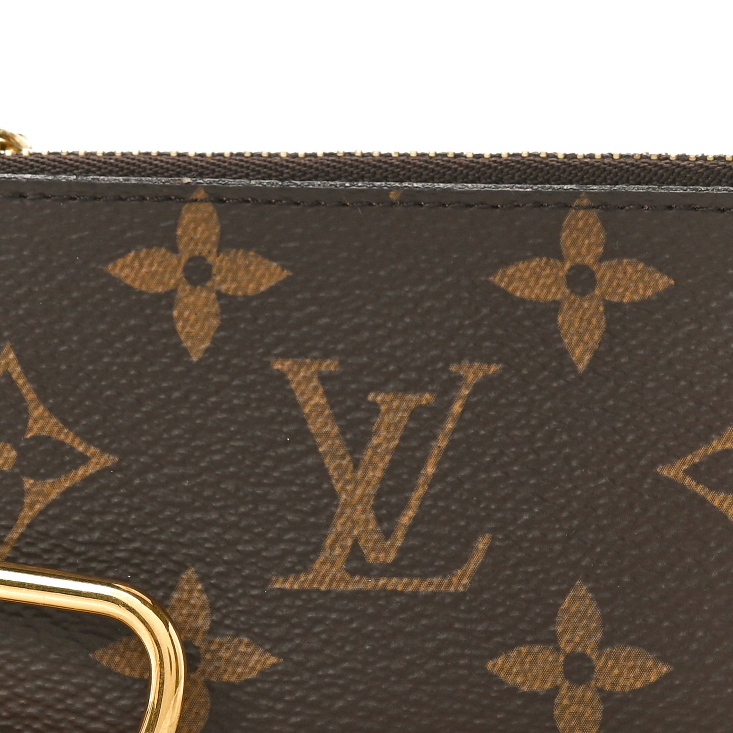 Monogram Key Pouch