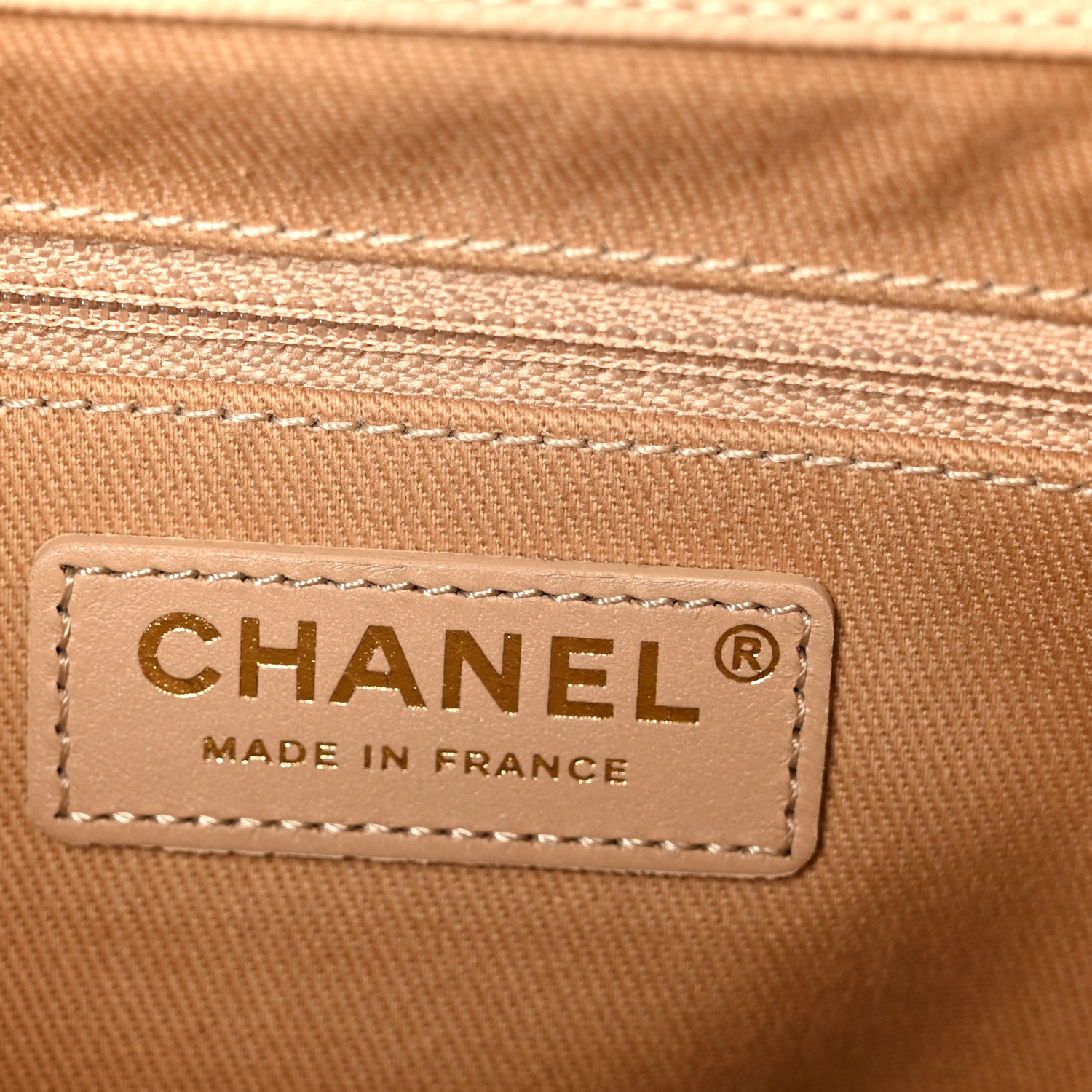 Chanel Caviar Quilted Medium Business Affinity Flap Beige 5 of 10