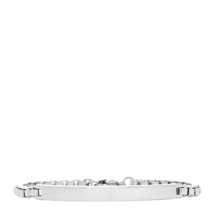 Tiffany Sterling Silver Venetian Link ID Bracelet 1 of 5