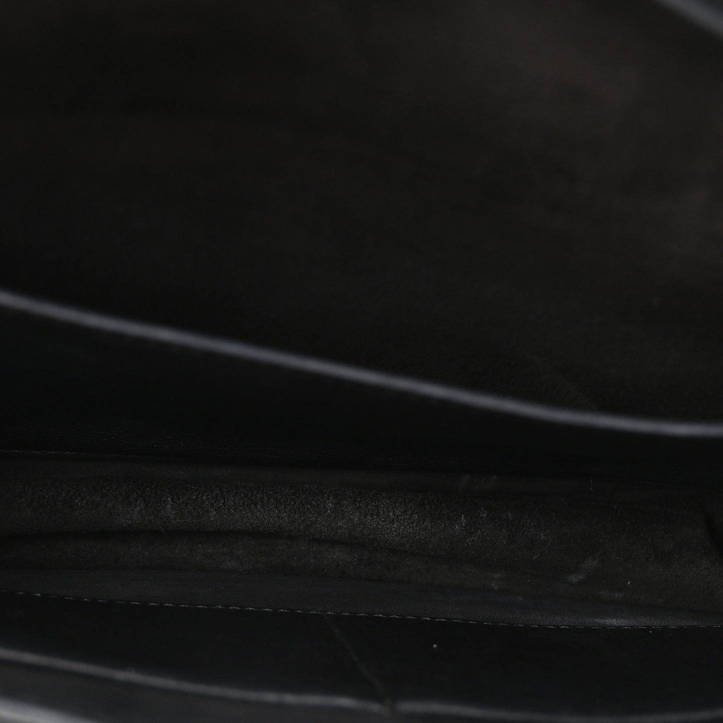 Calfskin J'Adior Chain Flap Bag Black