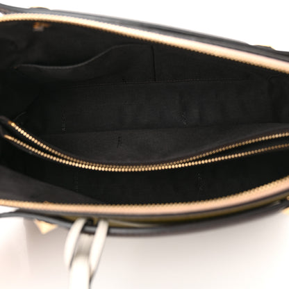 Fendi Vitello Dolce 4 Color Medium By The Way Boston Bag Avocado Plaster White Ice 5 of 11