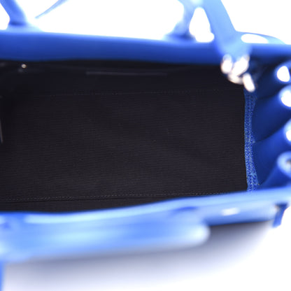 Saint Laurent Grained Calfskin Nano Sac De Jour Royal Blue 5 of 9