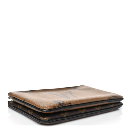 Louis Vuitton Reverse Monogram Giant Double Zip Pochette 4 of 9
