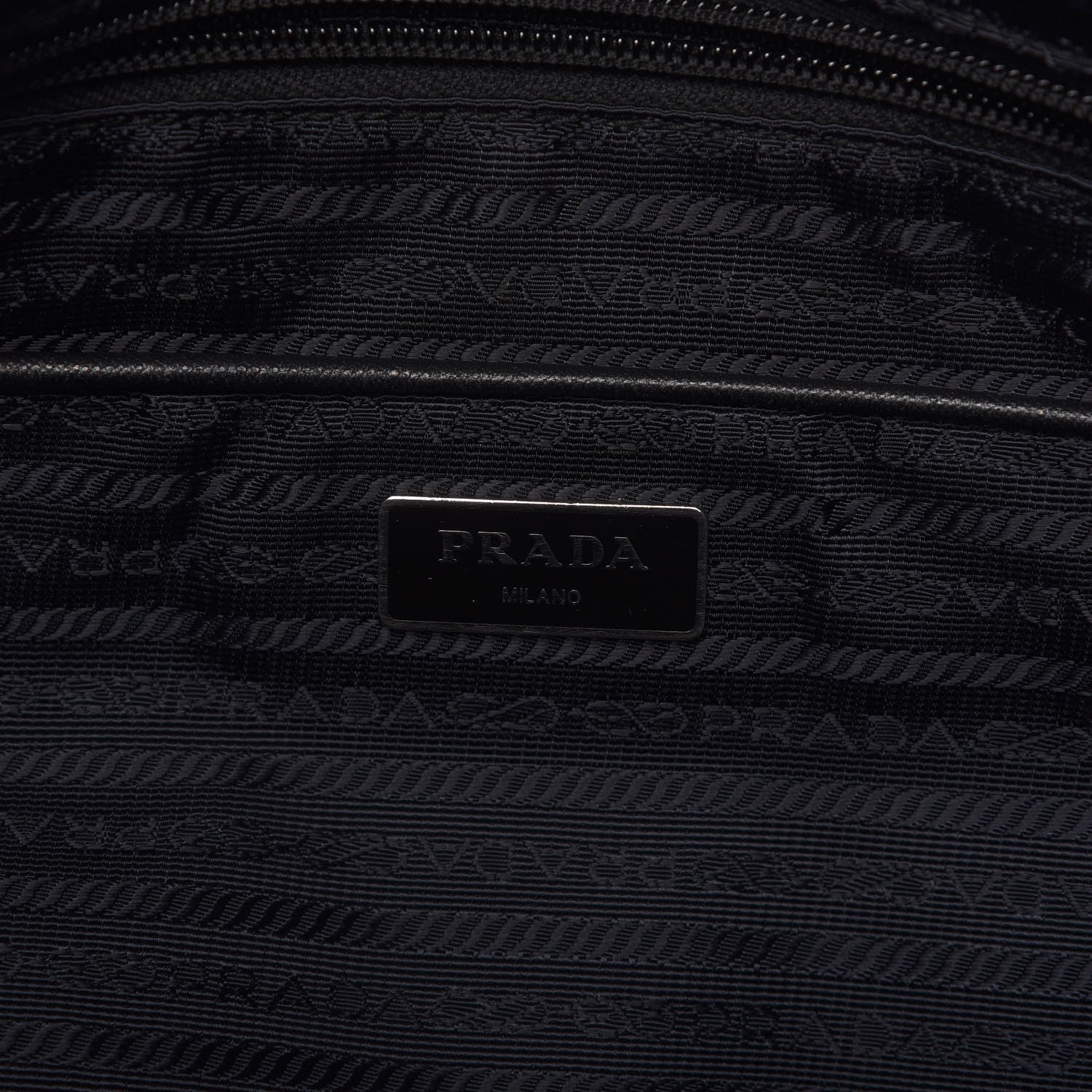 Prada Tessuto Nylon Tote Black 8 of 10