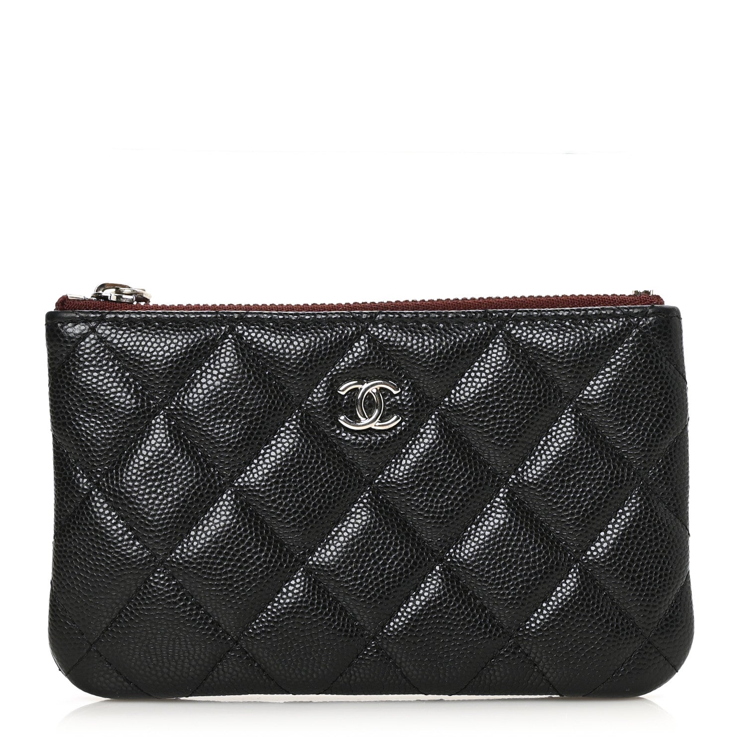 Chanel Caviar Quilted Small Cosmetic Case Black 1 of 7