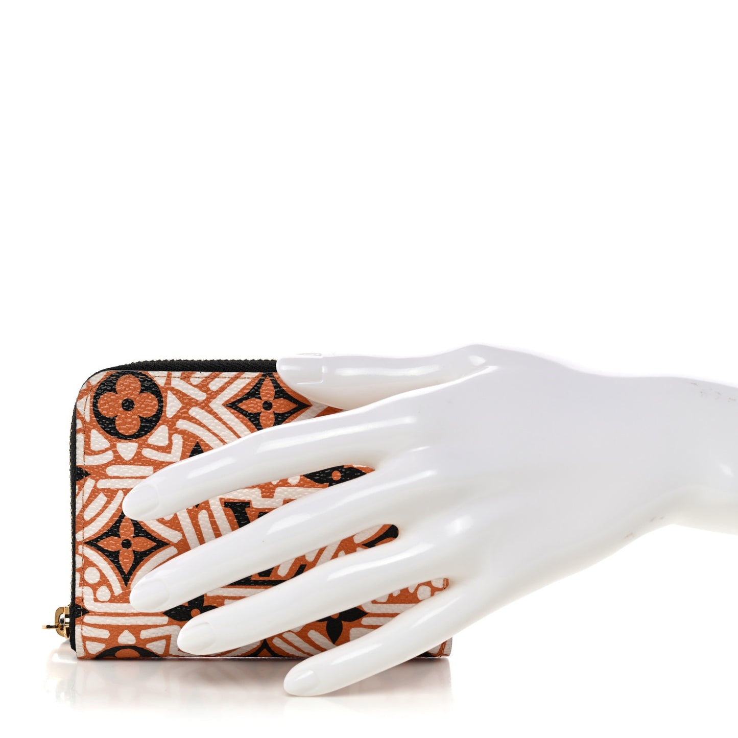 Monogram Giant Crafty Zippy Coin Purse Creme Caramel