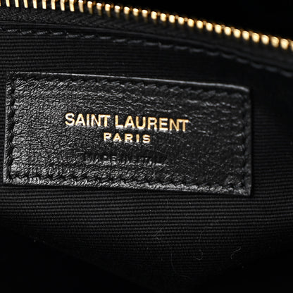 Saint Laurent Lambskin Quilted Maxi Icare Shopping Tote Black 8 of 12