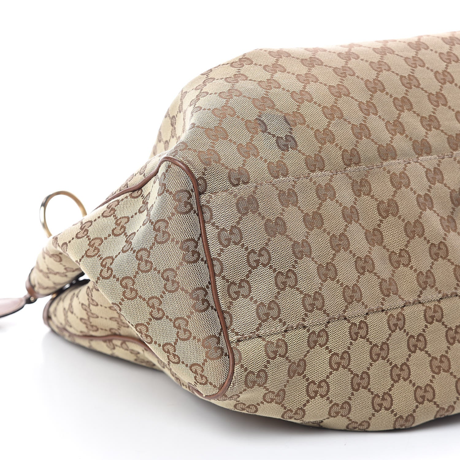 Gucci Monogram Large Sukey Tote Brown 9 of 10