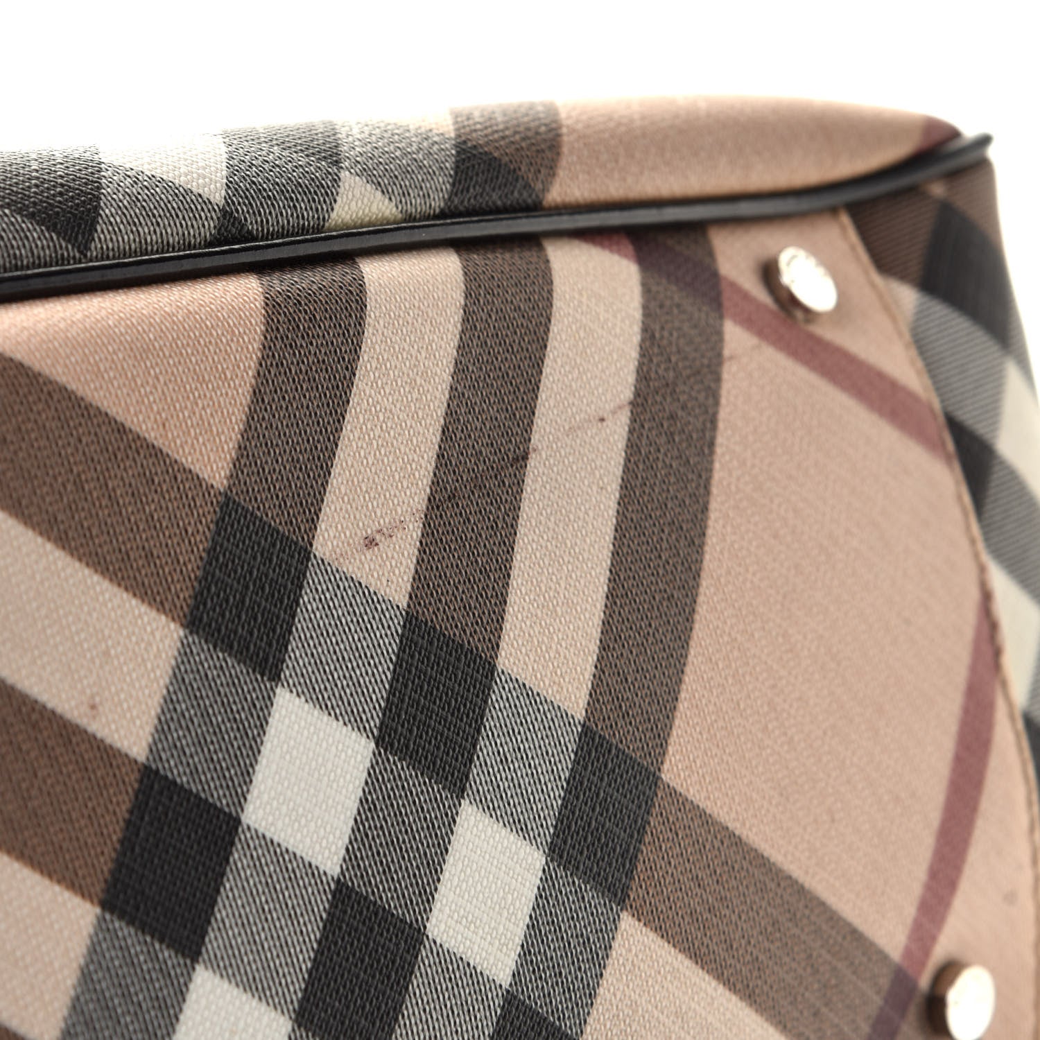 Burberry Supernova Check Tote Black 12 of 13