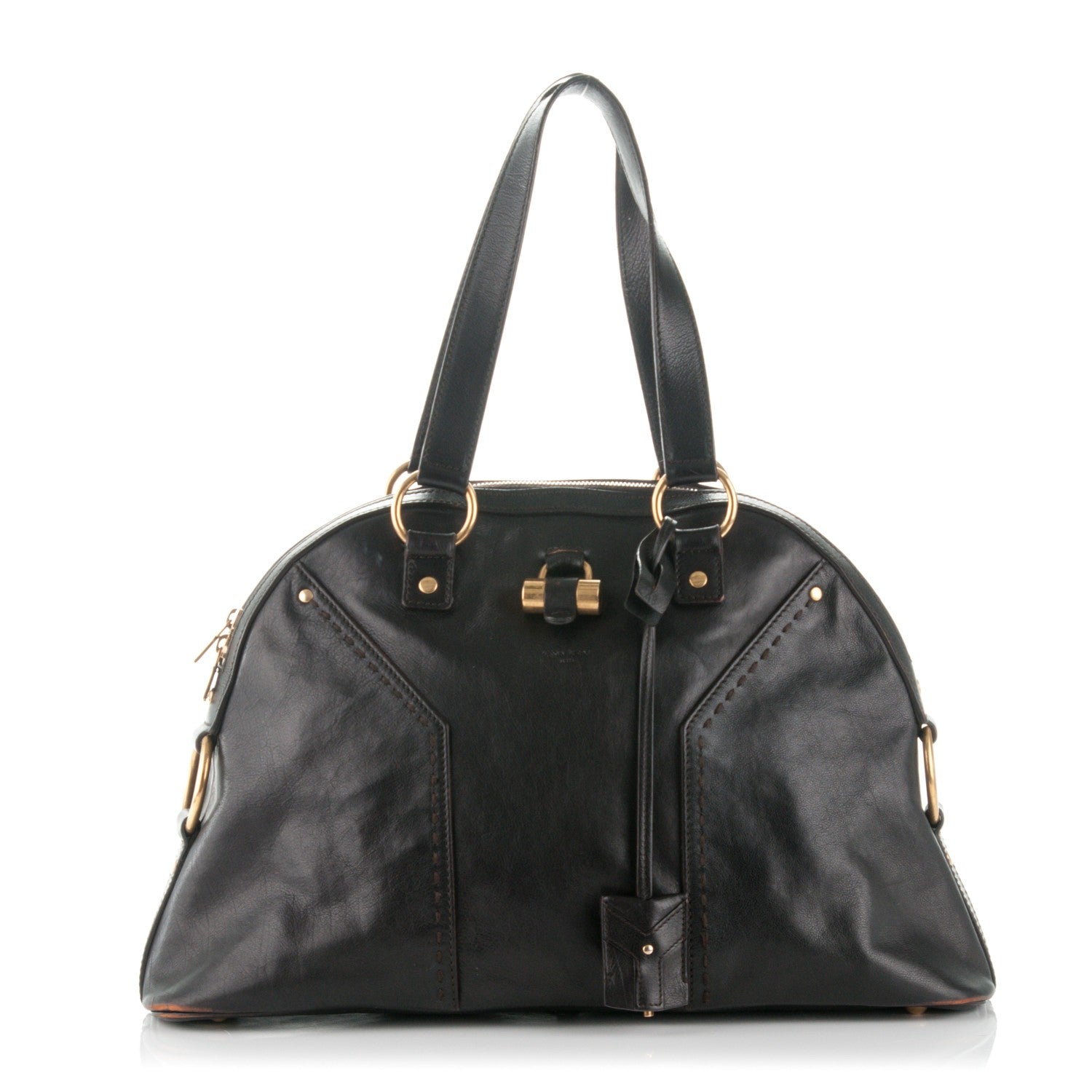Saint Laurent Calfskin Large Muse Brown 1 of 11