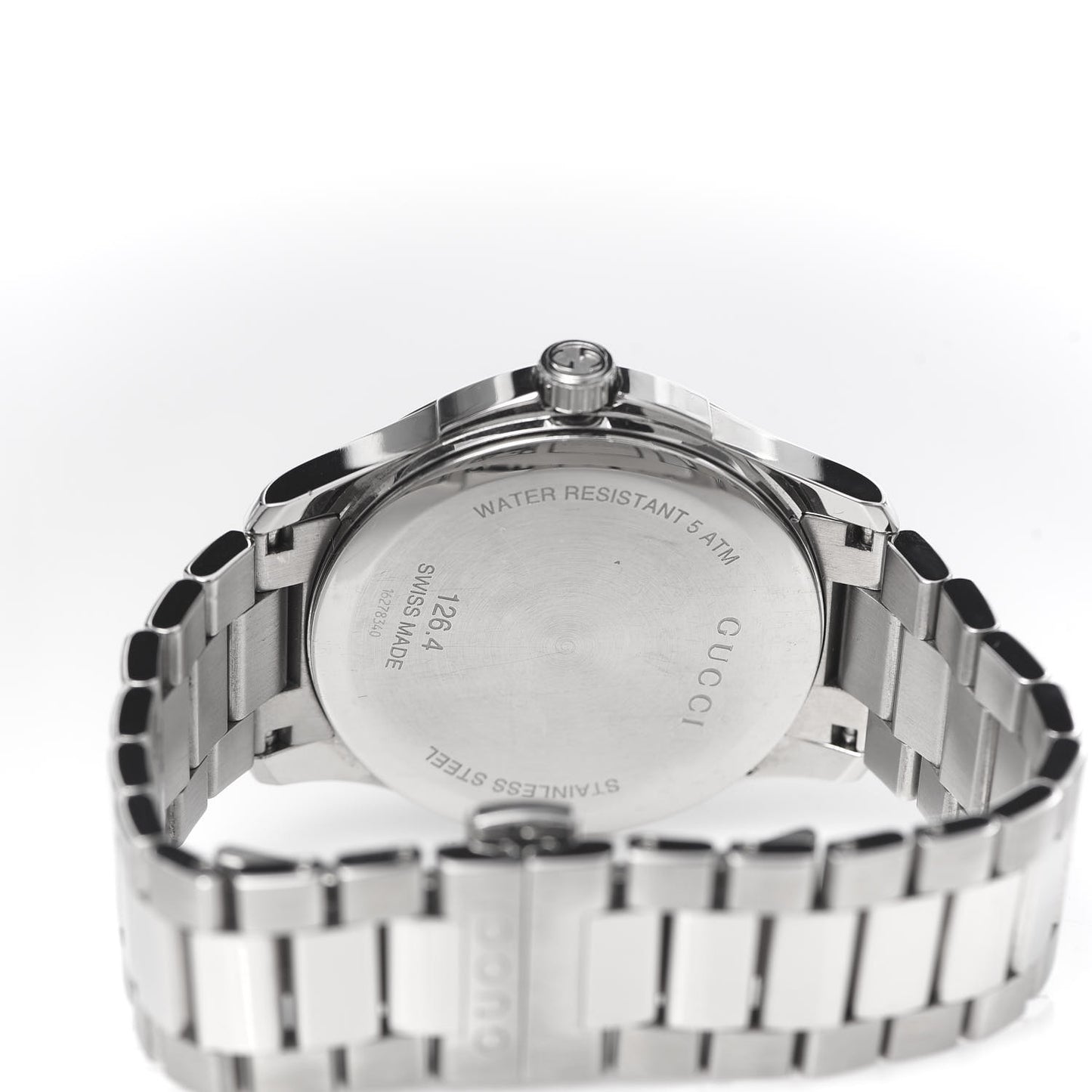 Stainless Steel 38mm G-Timeless Diamante Quartz Watch
