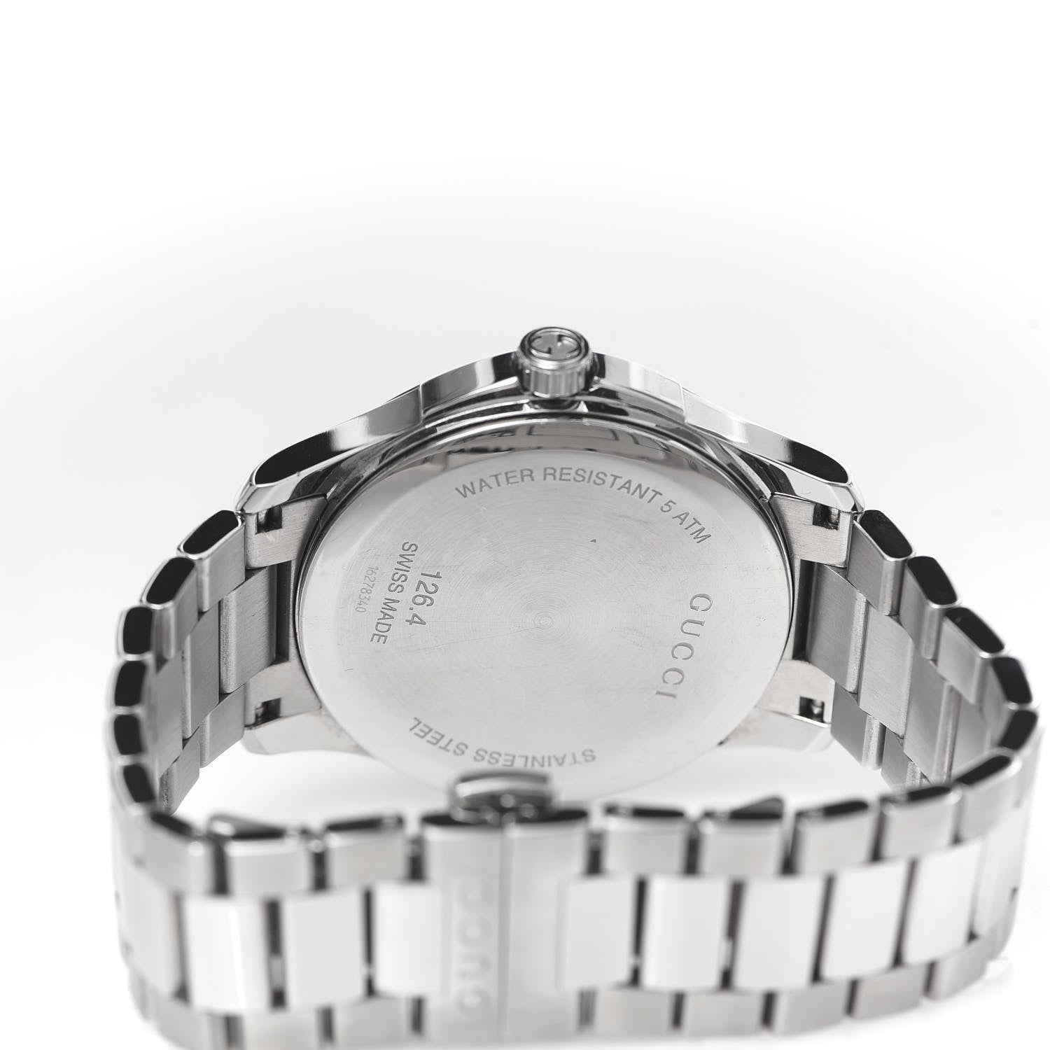 Gucci Stainless Steel 38mm G-Timeless Diamante Quartz Watch 5 of 6
