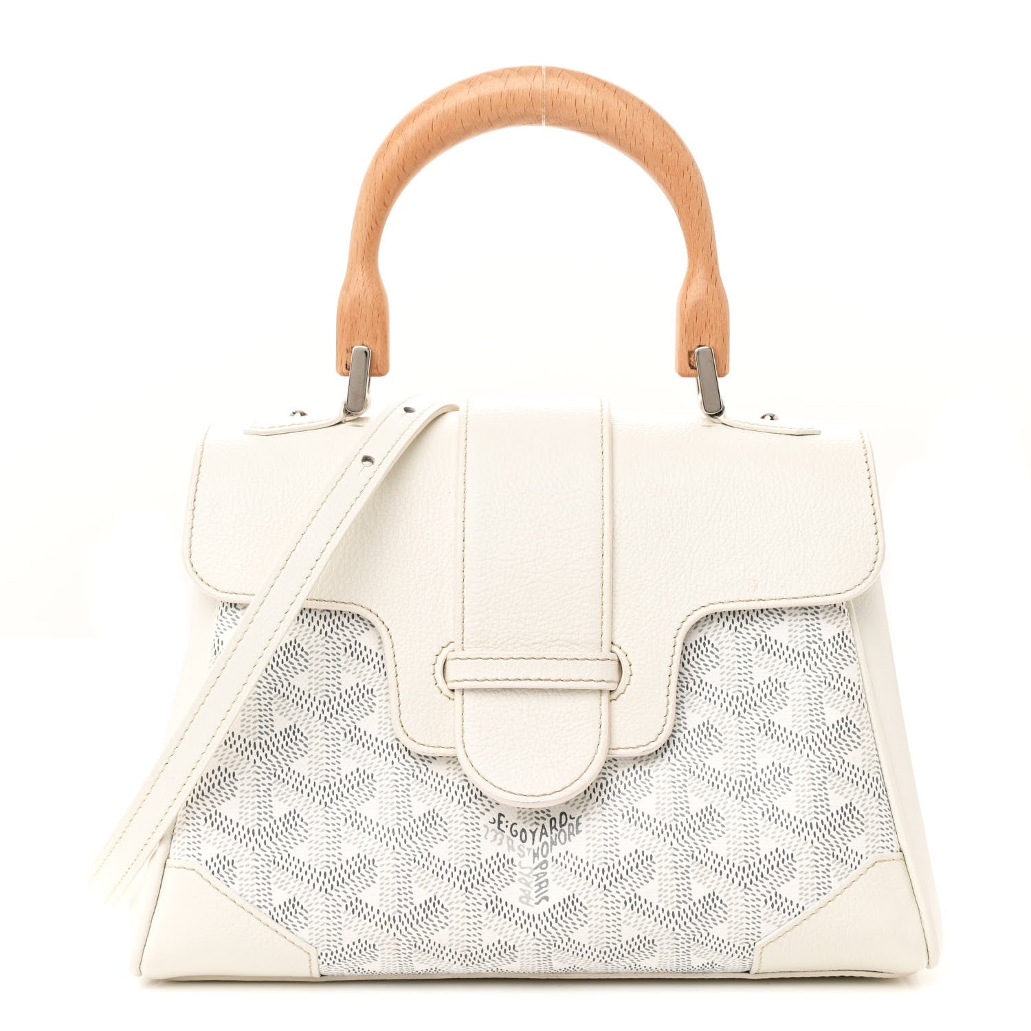 Goyard Goyardine Mini Saigon White 1 of 12