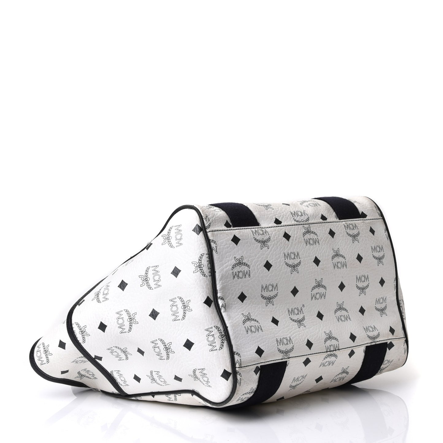Visetos Tote White Black