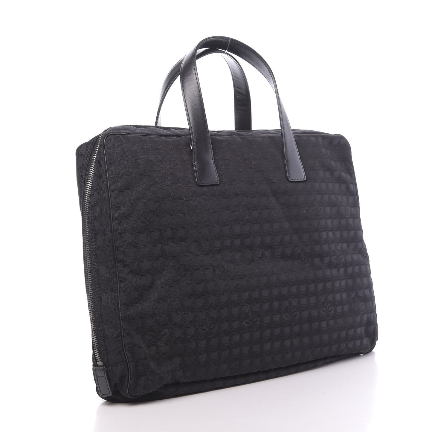 Nylon Travel CC Laptop Briefcase Black