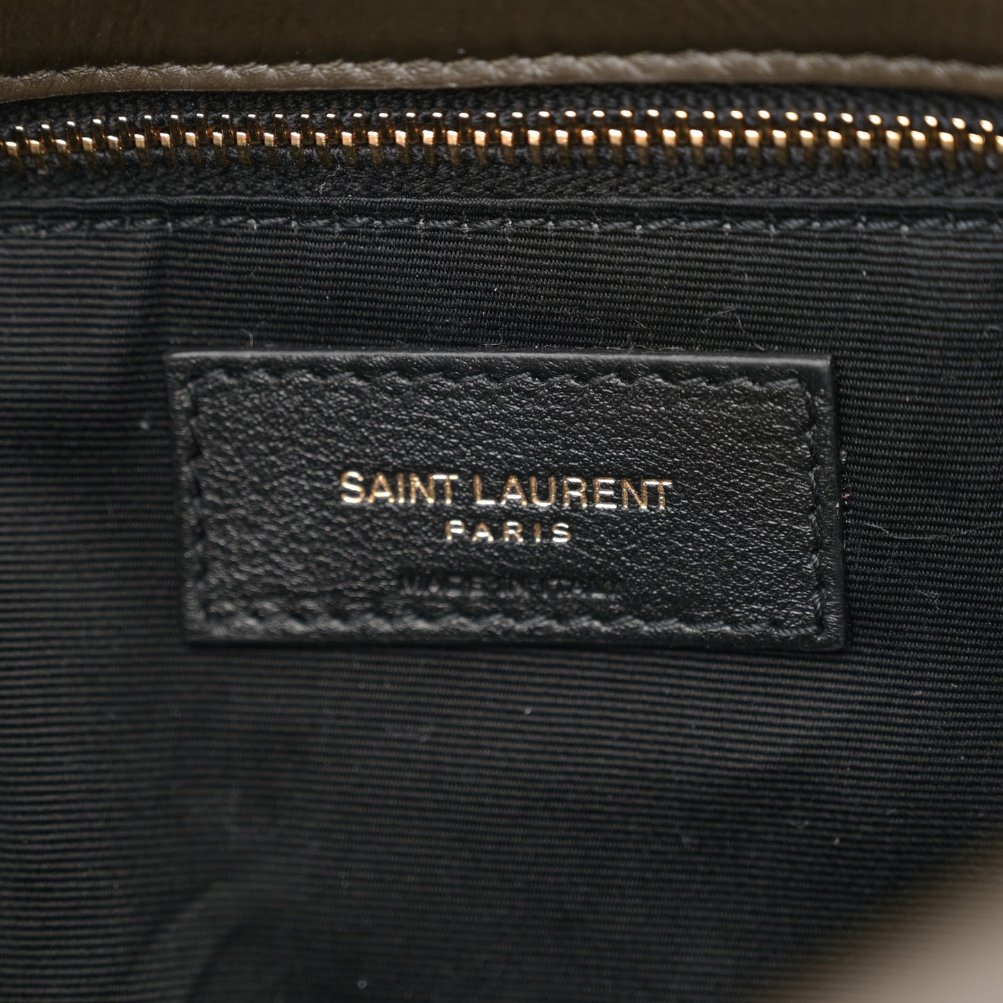 Lambskin Quilted Small Loulou Puffer Monogram Chain Satchel Light Musk