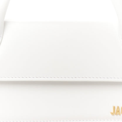 Jacquemus Smooth Calfskin Le Chiquito Long White 7 of 9