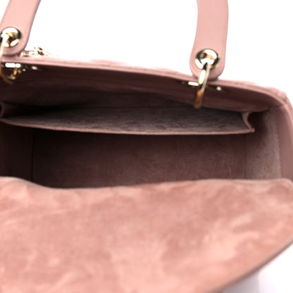 Christian Dior Lambskin Cannage Medium Lady Dior Blush 5 of 12