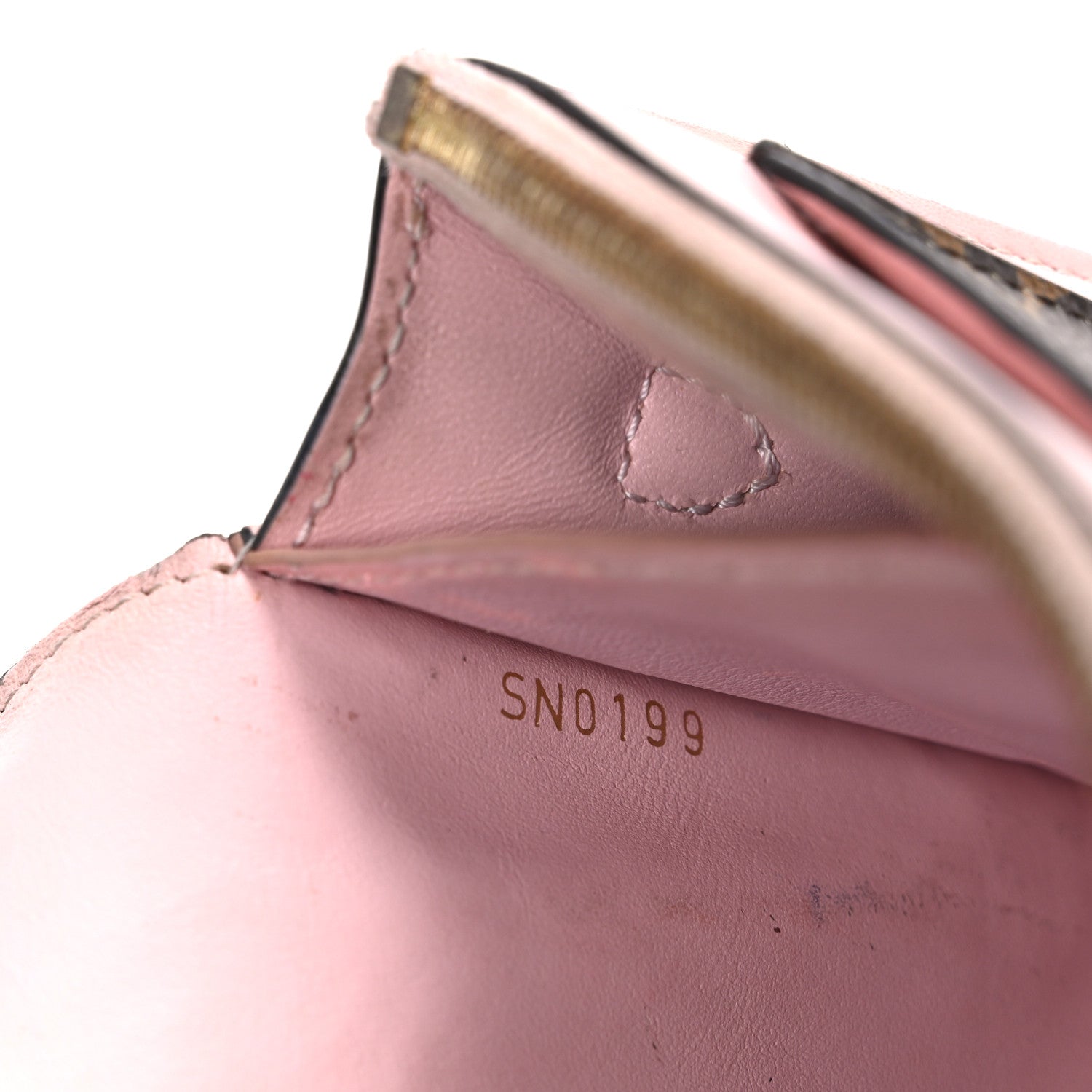 Louis Vuitton Monogram Flore Chain Wallet Rose Ballerine 7 of 11