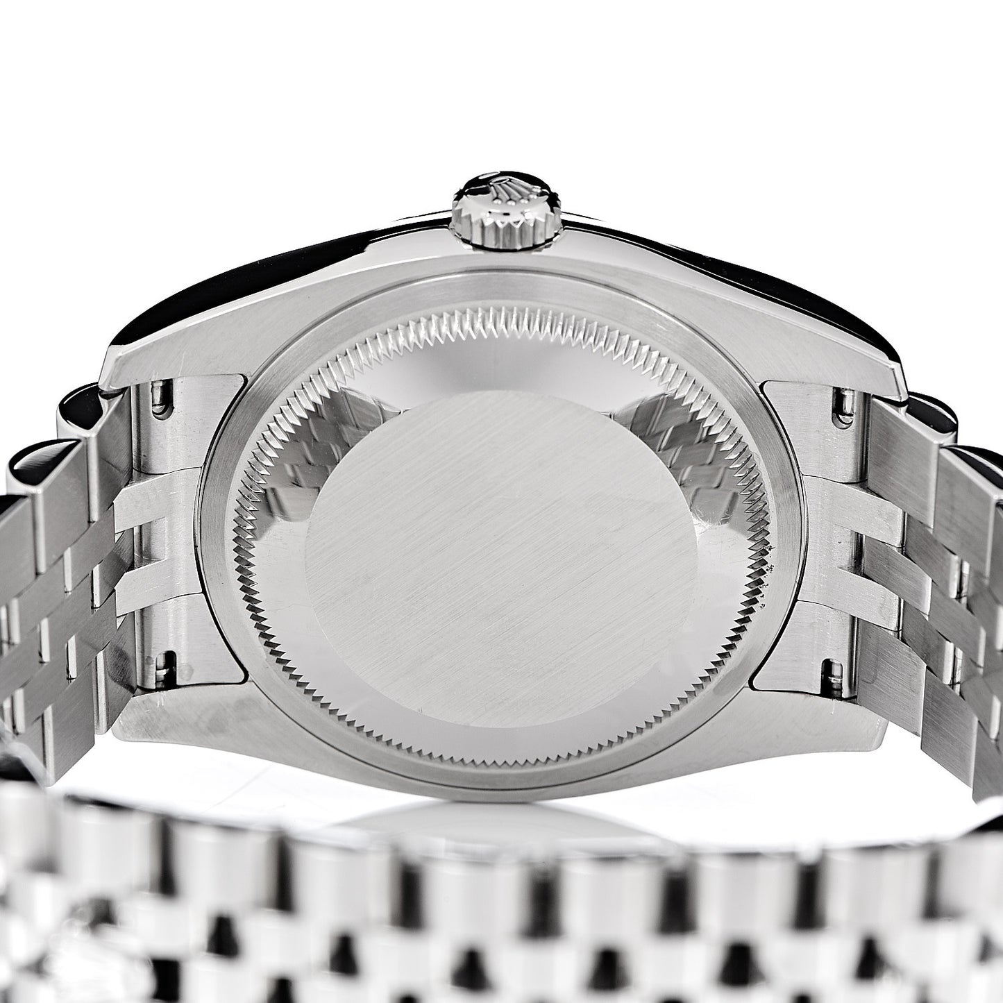 Stainless Steel 18K White Gold 36mm Oyster Perpetual Datejust Watch Silver 116234