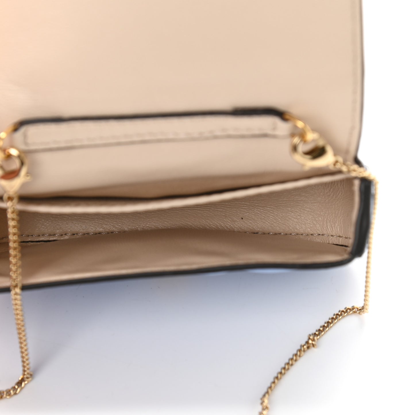 Nappa Matisse FF Embossed Nano Baguette Charm Placid Blue