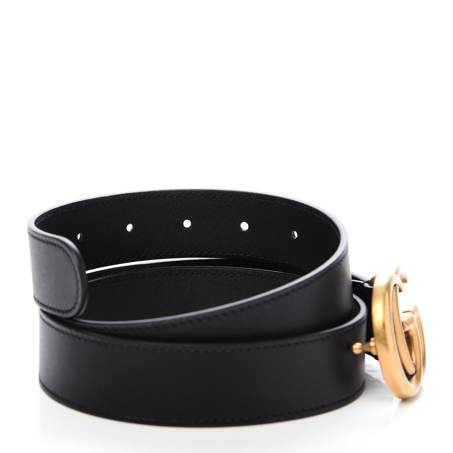 Calfskin Double G 30mm Belt 90 36 Black