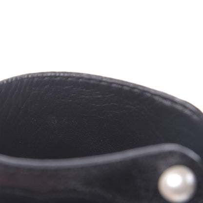 Chanel Calfskin Velvet Pearl Combat Short Boots 37 Black 8 of 8