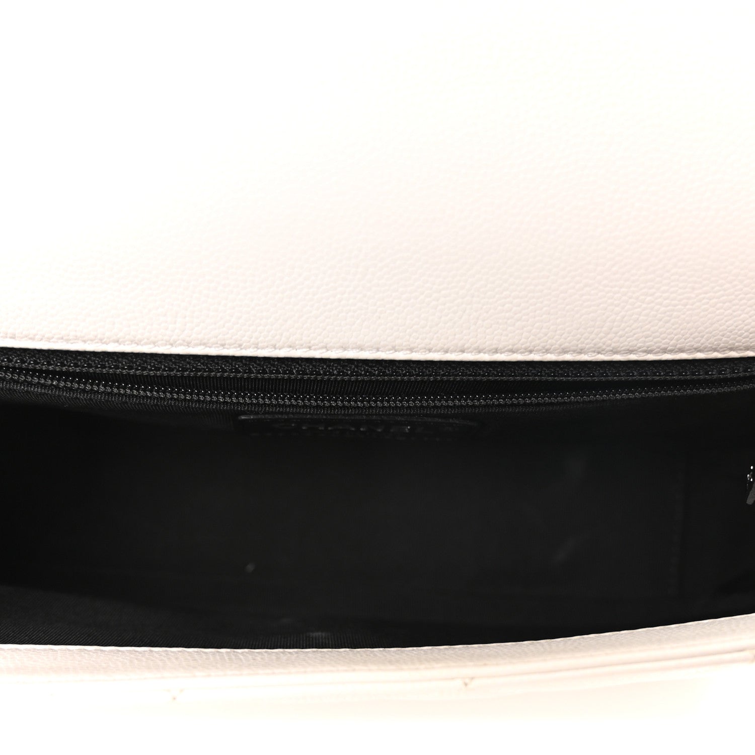Chanel Caviar Quilted My Everything Flap White Black 5 of 10