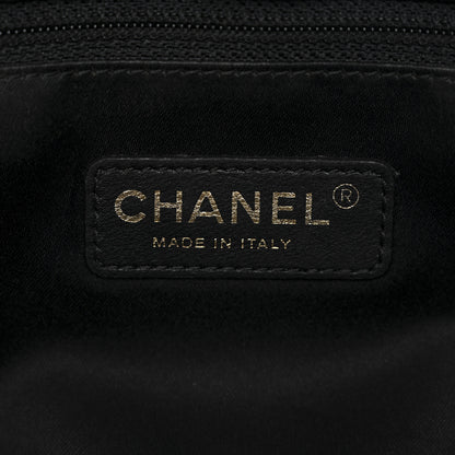 Chanel Caviar Quilted Grand Shopping Tote GST Black 6 of 12