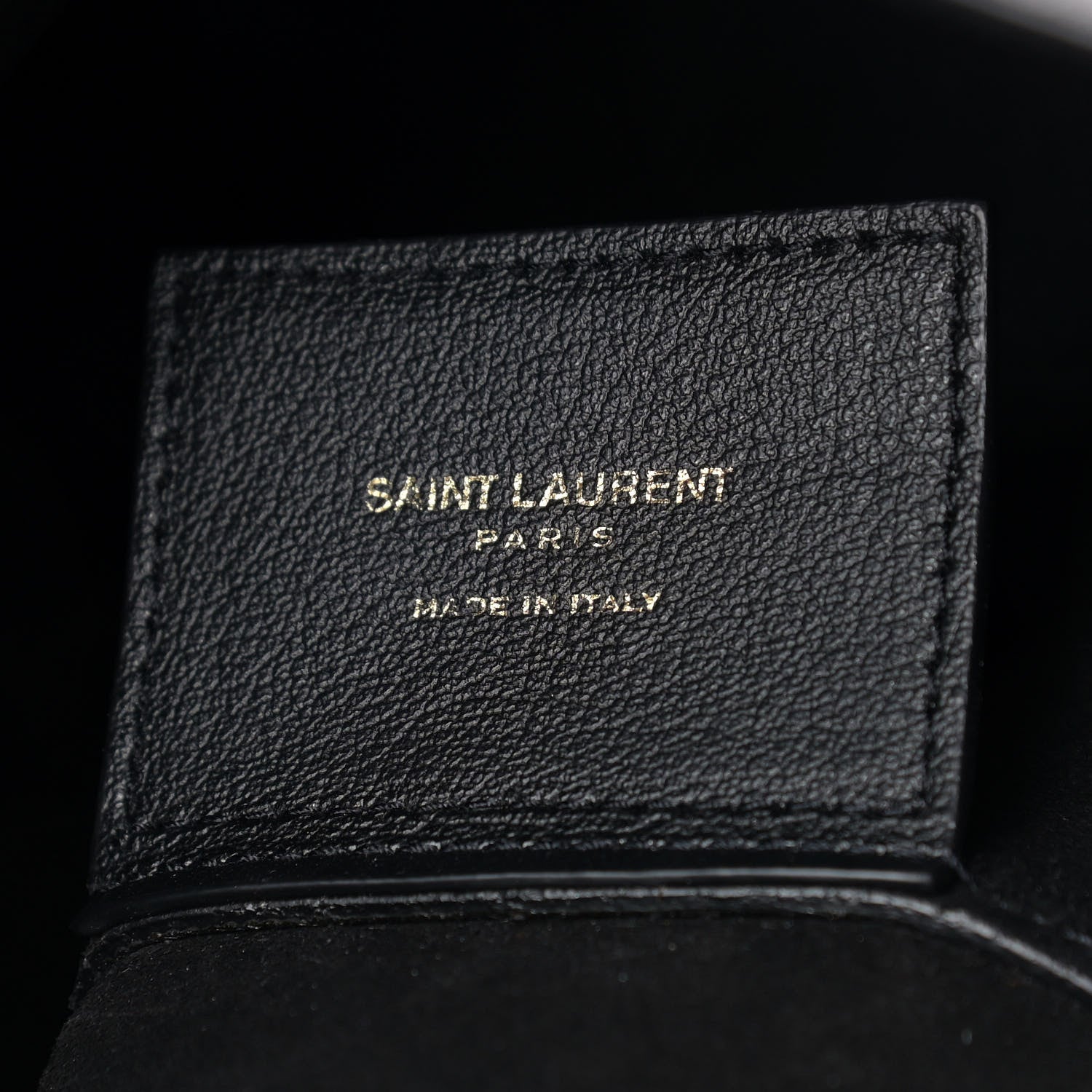 Saint Laurent Calfskin Medium Shopping Tote Black 8 of 11