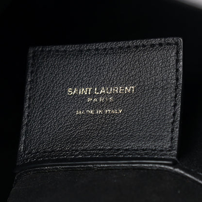 Saint Laurent Calfskin Medium Shopping Tote Black 8 of 11