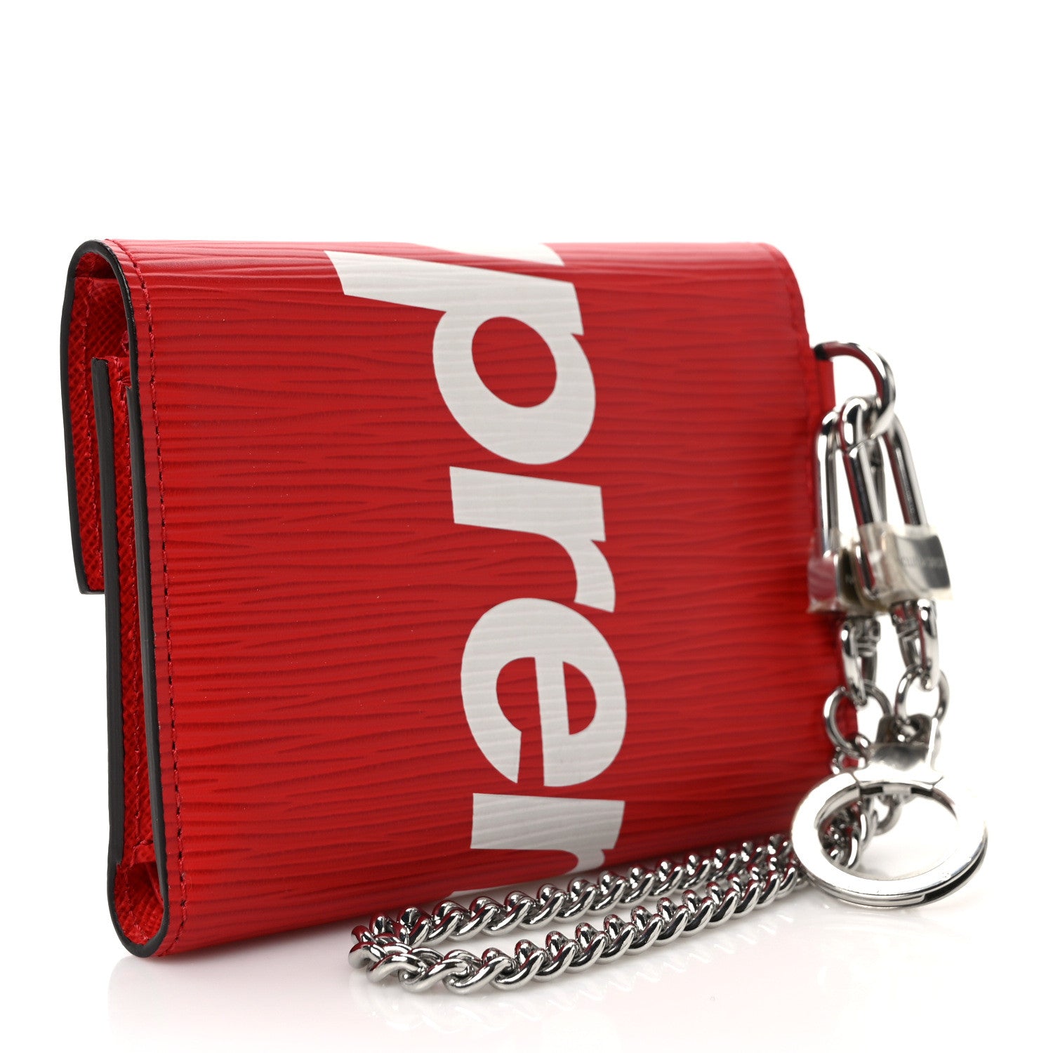 Louis Vuitton X SUPREME Epi Chain Wallet Red 1370166 – FASHIONPHILE
