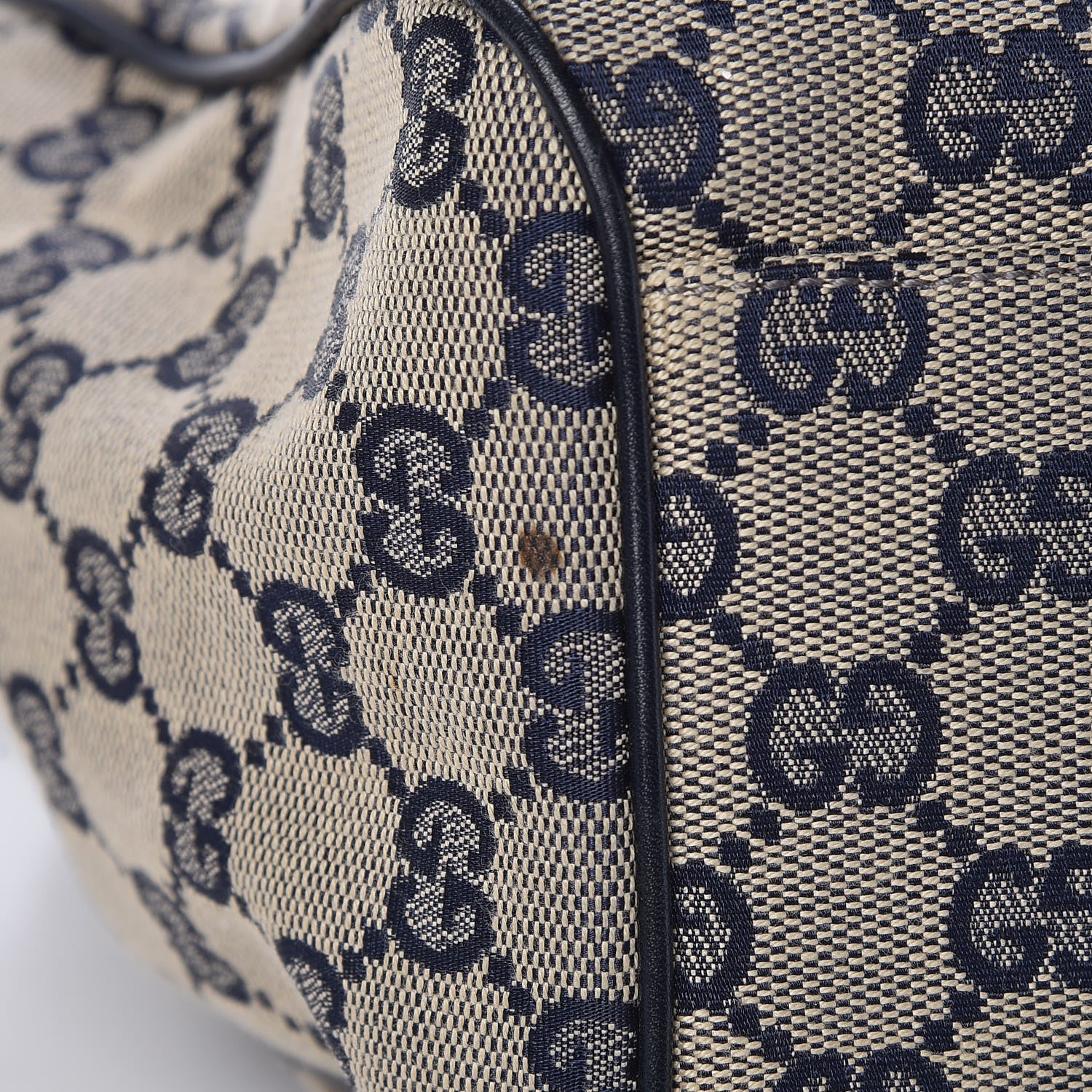 Gucci Monogram Medium Sukey Tote Navy 11 of 12