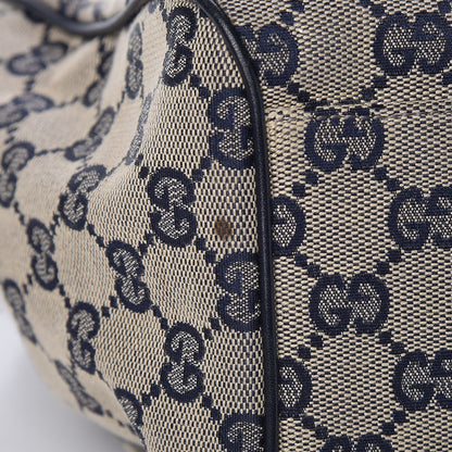 Gucci Monogram Medium Sukey Tote Navy 11 of 12