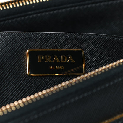 Prada Saffiano Large Galleria Double Zip Tote Black 6 of 12