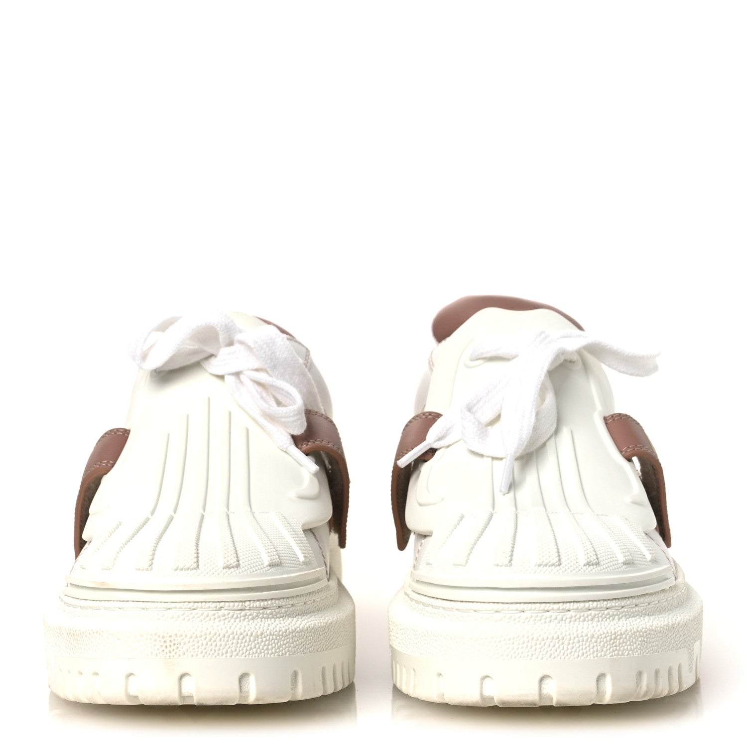 Christian Dior Calfskin Bi-Color Dior-ID Platform Sneakers 36.5