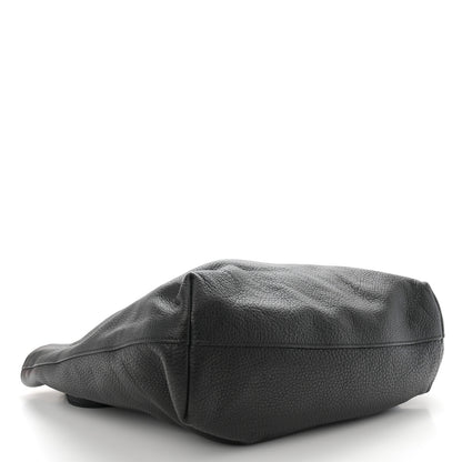 Prada Vitello Daino Tote Black 4 of 12