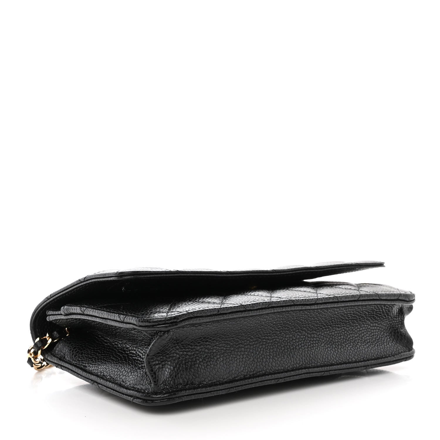 Chanel Caviar Quilted Wallet on Chain WOC Black 4 of 12