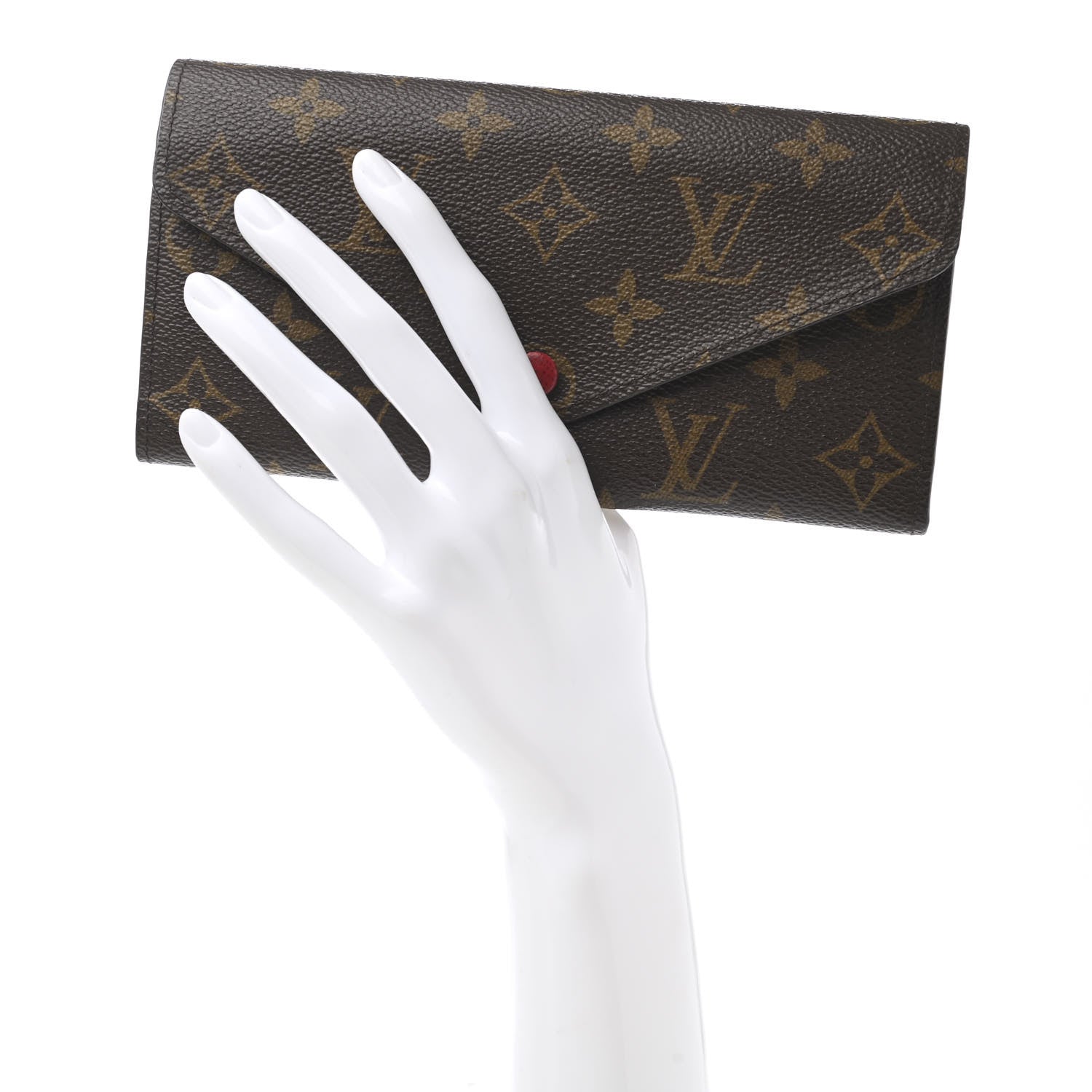 Louis Vuitton Monogram Josephine Wallet Rouge 3 of 13