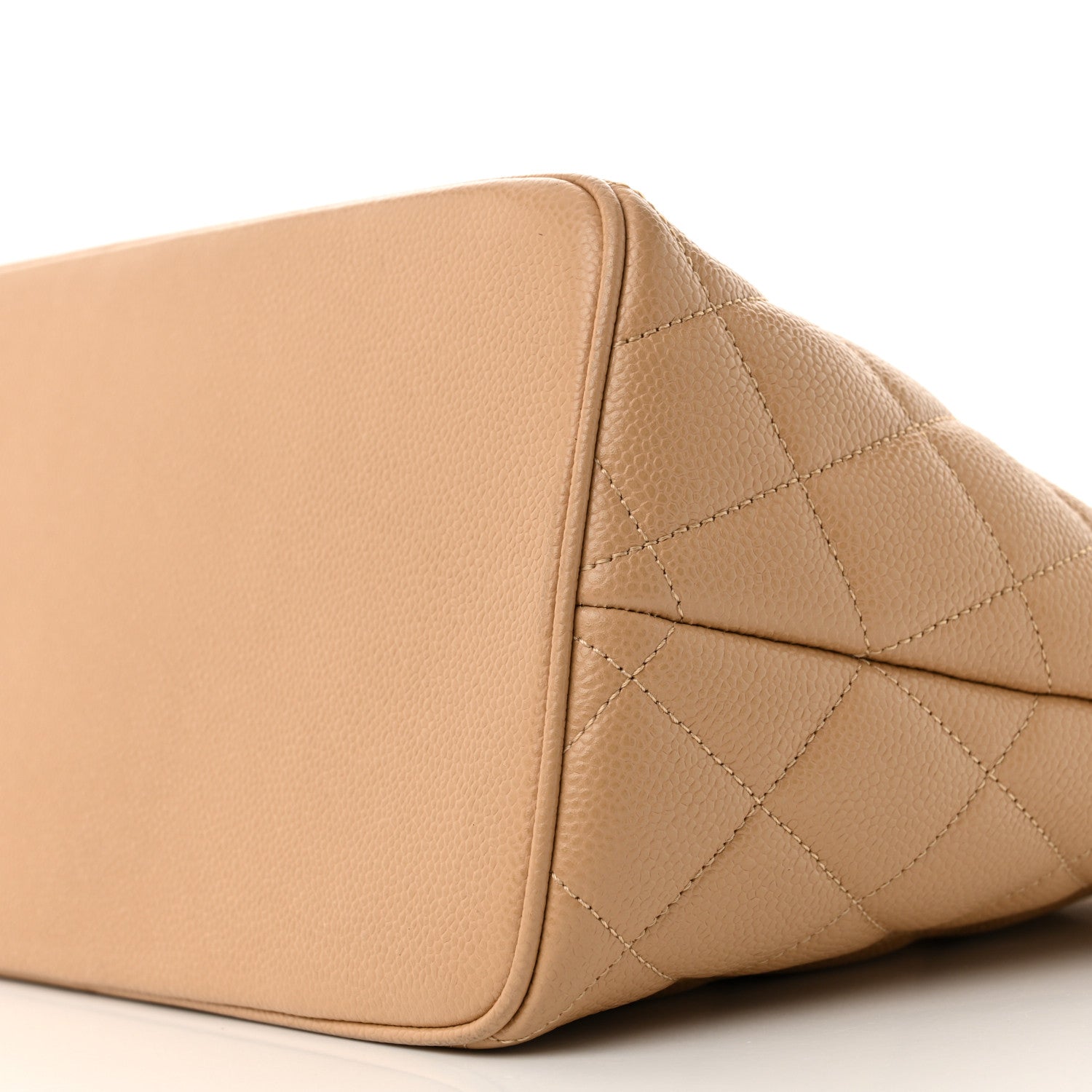 Chanel Caviar Quilted Medallion Tote Beige 10 of 12