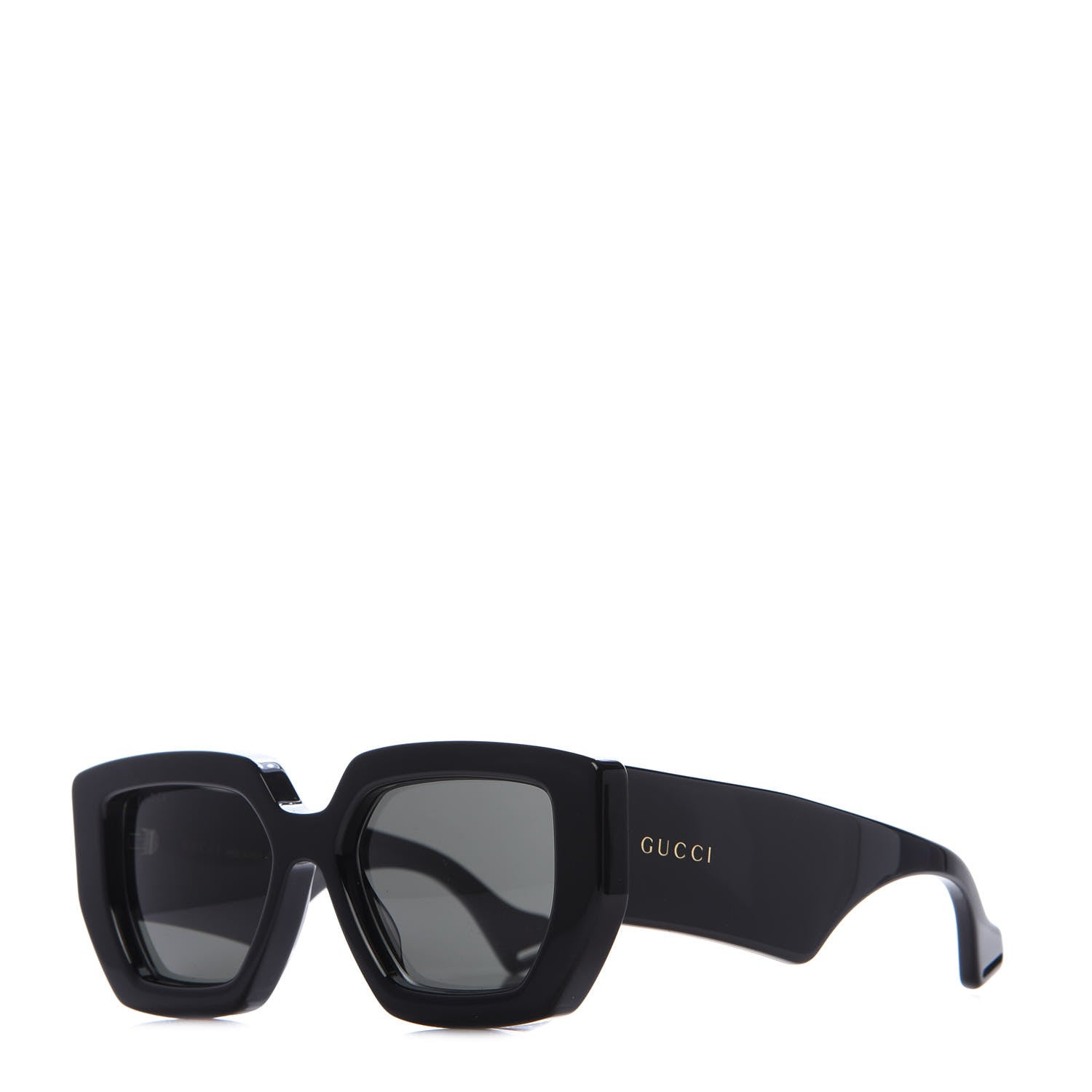 Gucci Acetate Square Frame Sunglasses GG0630S Black 1 of 8
