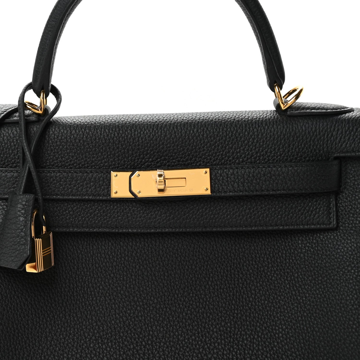 Hermes Togo Kelly Retourne 28 Black 8 of 11